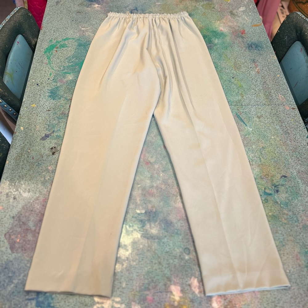 French Grey Blue Slacks